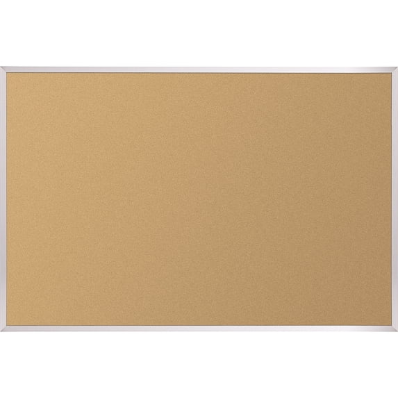 Best-Rite Bulletin Board,144"W x 48"H,Cork,Natural 301AM