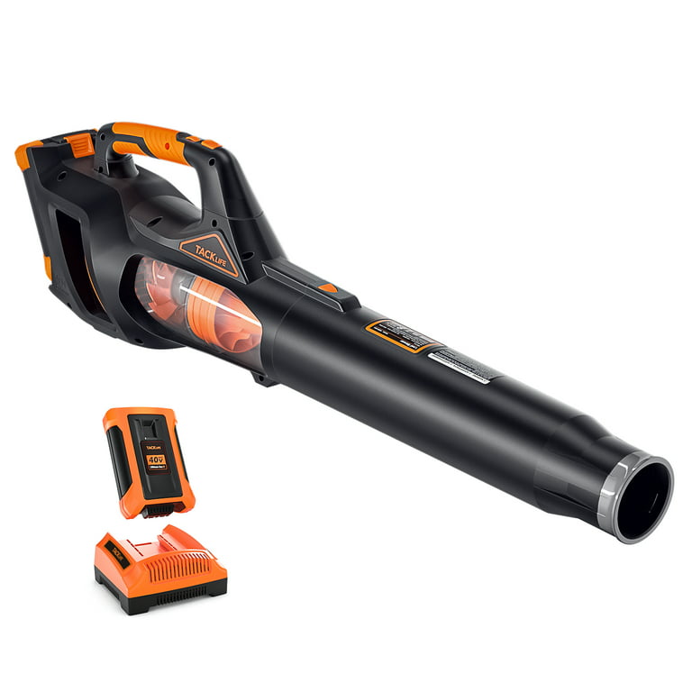 TACKLIFE 40V Cordless Leaf Blower with 4.0Ah Battery & Charger