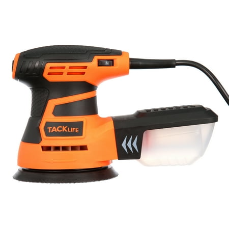 TACKLIFE 5-Inch Random Orbit Sander 3.0A With 12Pcs Sandpapers-PRS01A