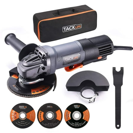 TACKLIFE Angle Grinder 4-1/2-Inch 11 Amp(1300W) 12000RPM With Paddle Switch - P3AG115