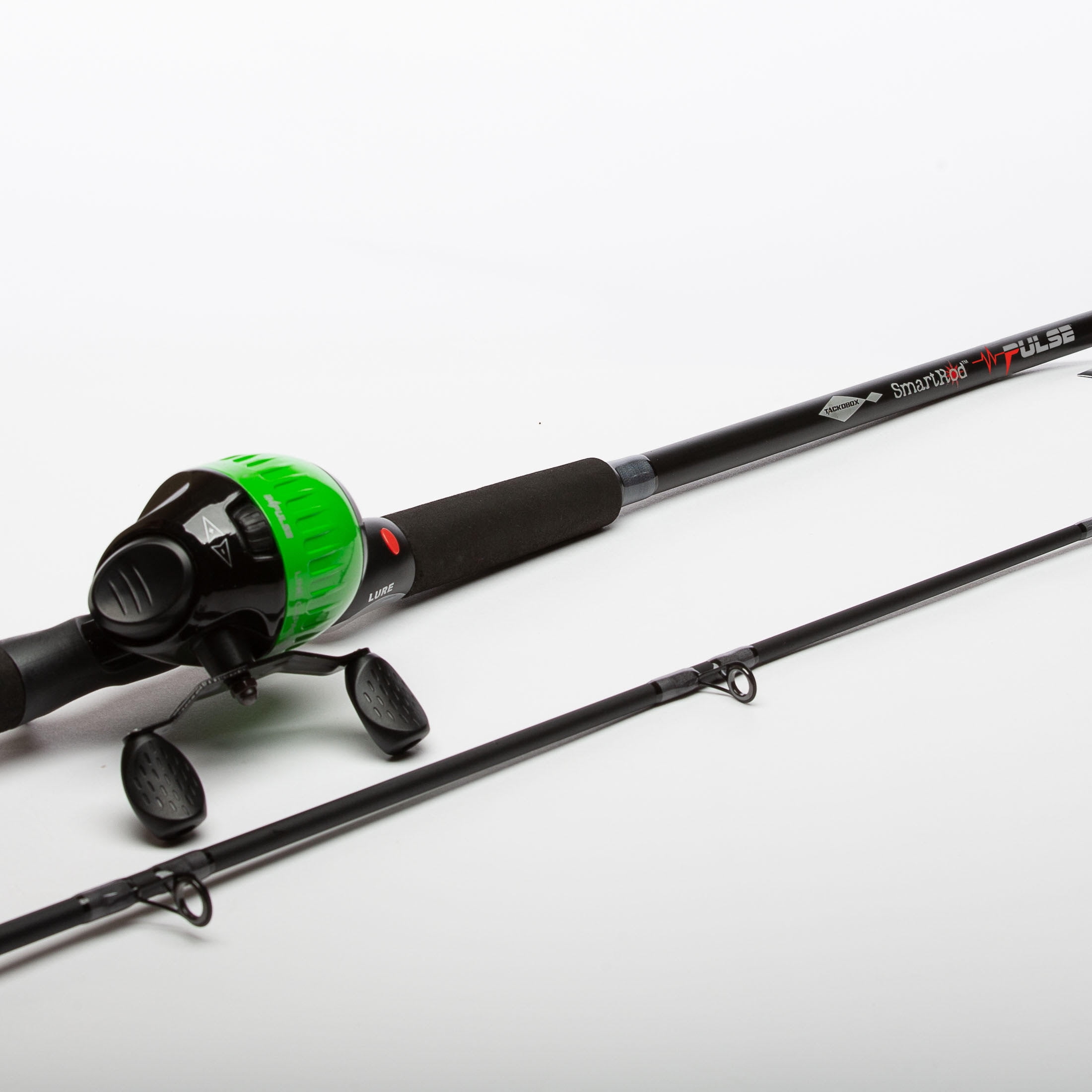 bluetooth fishing pole Tackobox Poletap Smartrod Pulse Spincast Combo