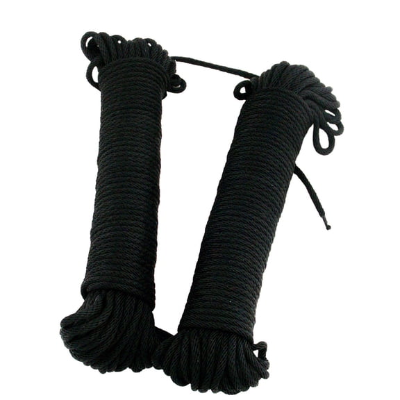 TACO Black Dacron Outrigger Line - 100' - Black | Bundle of 2 Each