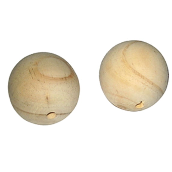 Set of 2 Beige and Brown Contemporary Outdoor Cork Outrigger Line Stops 3"