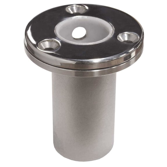 TACO Marine F16-0800C-1 Come On Board Handle Receiver with Backing Plate