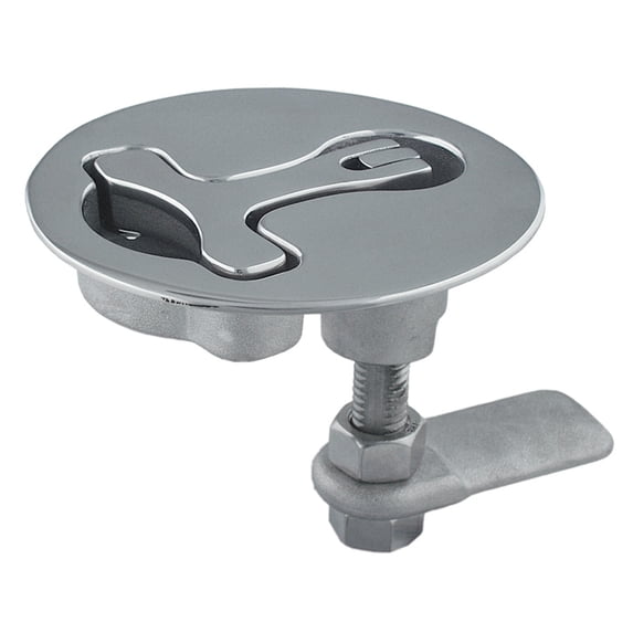 TACO Marine F16-3000 3 in. Stainless Steel Latch-tite Lifting Handle - Round