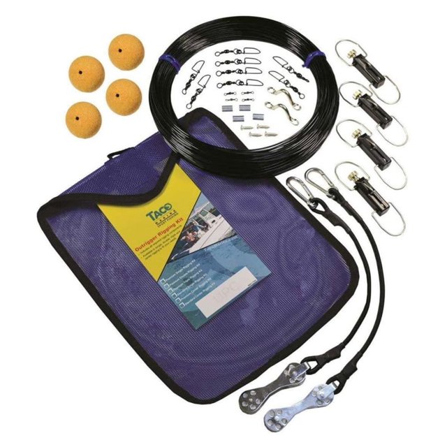 TACO Marine RK0002PB Marine Premium Double Rigging Kit for 2