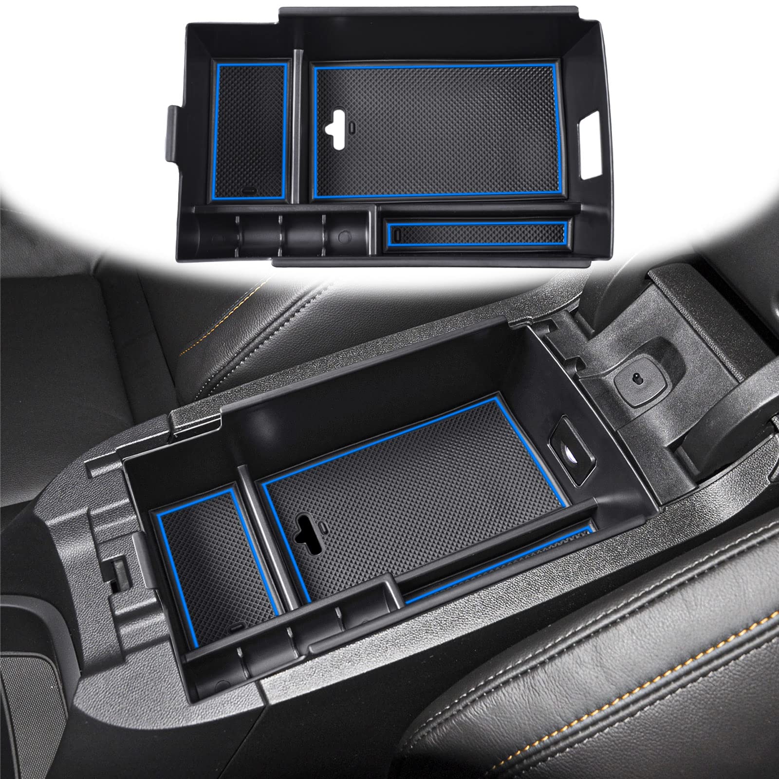 TACORBO Center Console Organizer Tray Compatible with Chevy Equinox