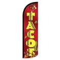 thumbnail image 1 of TACOS Windless Flag (Hardware Not Included) |Advertisement /Business Flags | Feather Flag |, 1 of 5