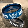 thumbnail image 1 of TACP Special Forces Tungsten Carbide Ring, 1 of 9