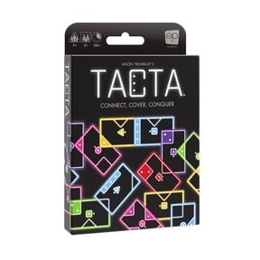 TACTA 2nd Edition Card Game, Fast-Paced Strategic Shape Matching by The Op Games (Walmart Exclusive)