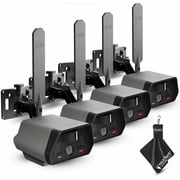 TACTACAM Defend Cellular Security Camera - No WiFi Required - Motion Activated Wireless Camera - Motion Detection - Includes SD Cards and Microfiber Cleaning Cloth 4PK