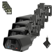 TACTACAM Defend Cellular Security Camera - No WiFi Required - Motion Activated Wireless Camera - Motion Detection - Includes SD Cards and Microfiber Cleaning Cloth 4PK