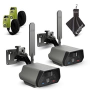 TACTACAM Defend Cellular Security Camera - No WiFi Required - Motion Activated Wireless Camera - Motion Detection - Includes Steel Reinforced Straps and Microfiber Cleaning Cloth 2PK