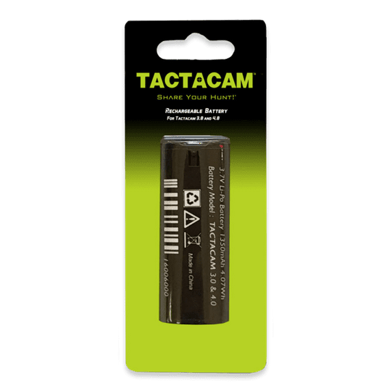 TACTACAM Rechargeable Battery for Tactacam 5.0/4.0/3.0/SOLO
