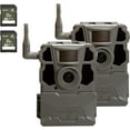 TACTACAM Reveal X Gen 2.0 LTE Cellular Trail Camera 2 PK + Two 32GB SD Cards