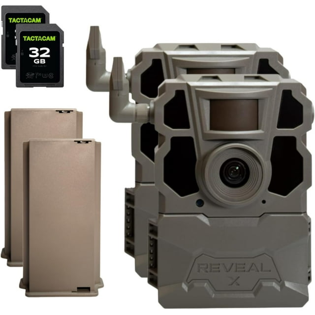 TACTACAM Reveal X Gen 2.0 LTE Cellular Trail Camera + 32GB SD Card
