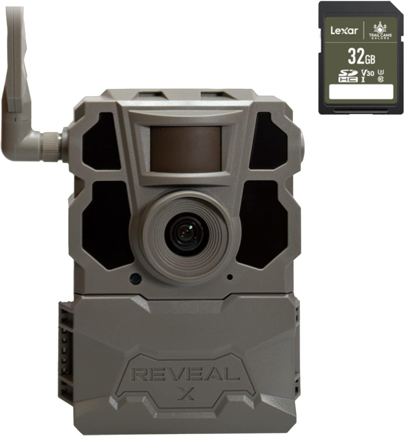 TACTACAM Reveal X Gen 2.0 LTE Cellular Trail Camera + 32GB SD Card