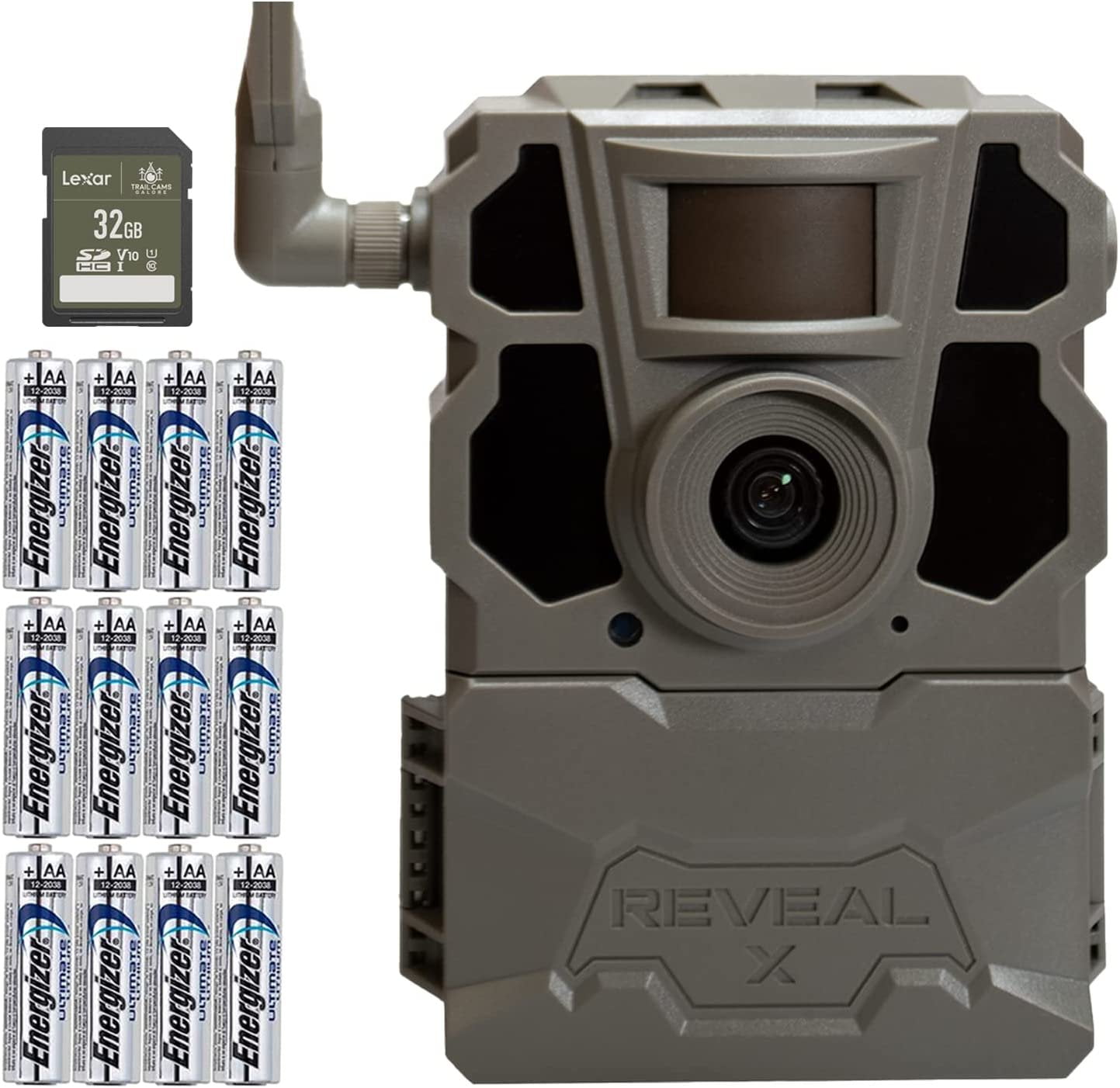 TACTACAM Reveal X Gen 2.0 LTE Cellular Trail Camera with Batteries and