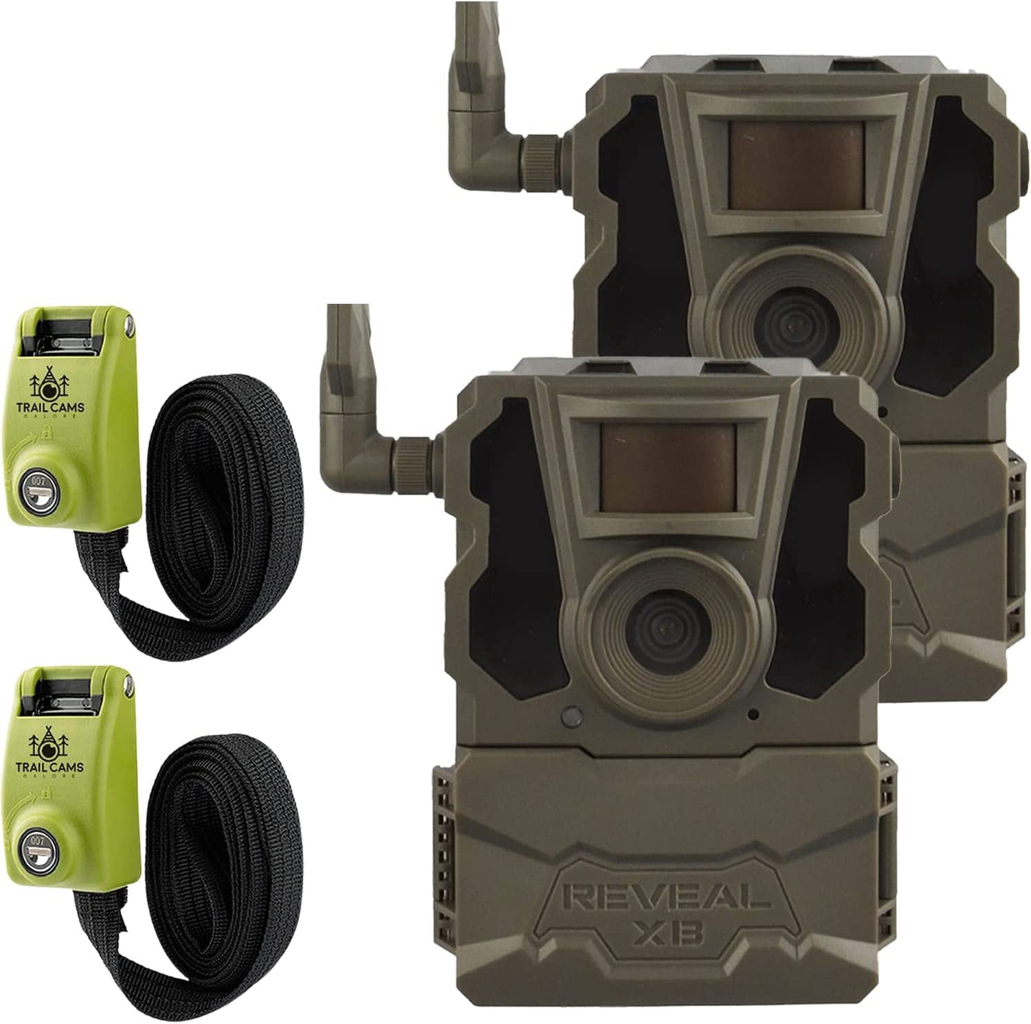 TACTACAM Reveal XB Cellular Trail Camera, No Glow Verizon & AT&T 2 PK