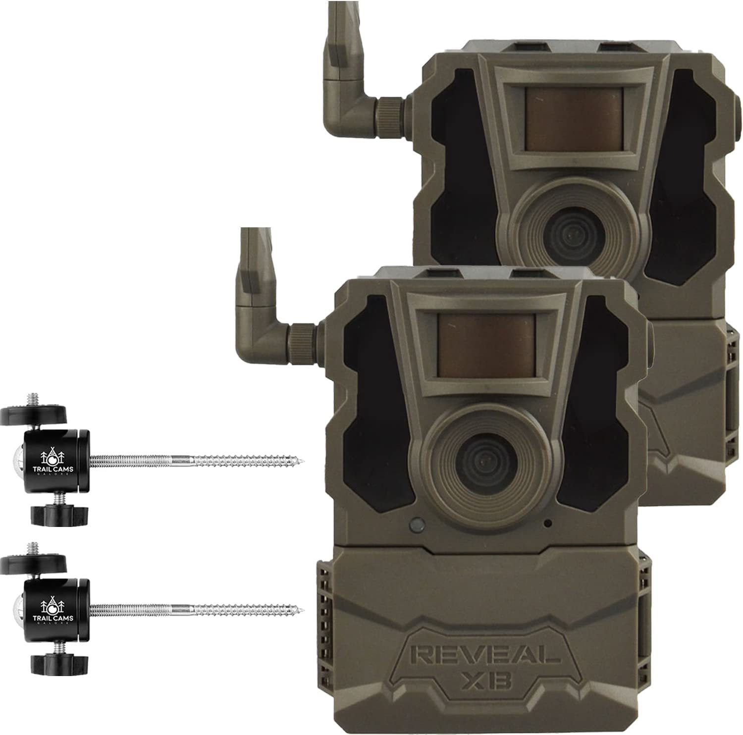 TACTACAM Reveal XB Cellular Trail Camera, No Glow Verizon & AT&T 2 PK