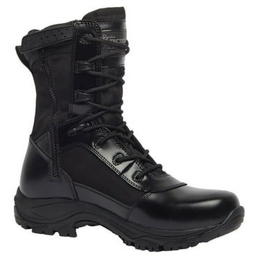 Belleville CLASS-A TR908Z Hot Weather High Shine Side Zip Boot - Black-11.5-Regular