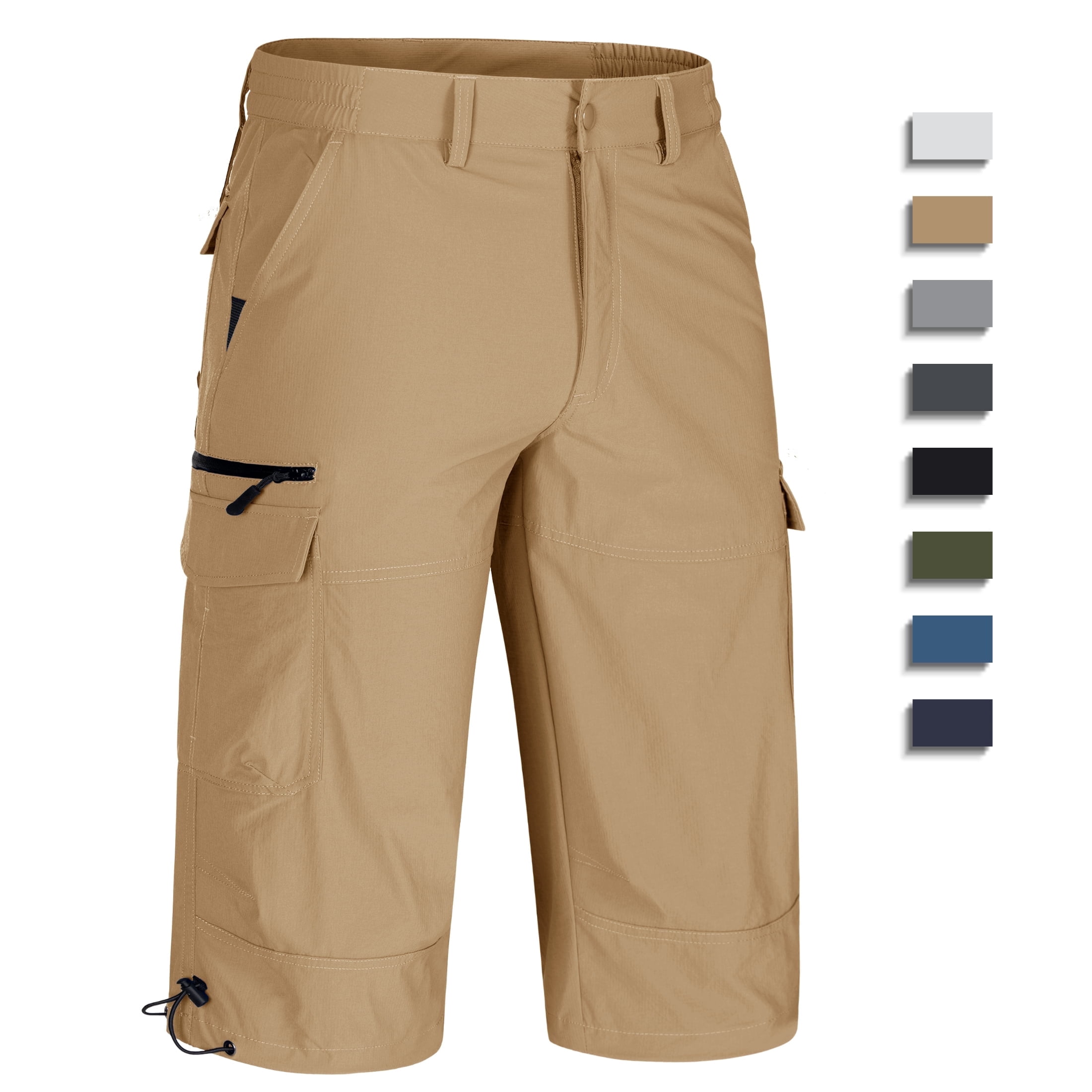 Men's Quick Dry 3/4 Capri Pants