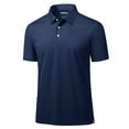 thumbnail image 1 of TACVASEN Men's Golf Shirt Quick Dry Performance Sports Short Sleeve Casual Outdoor Tennis Golf Polo Shirts Navy L, 1 of 5
