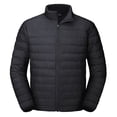 thumbnail image 1 of TACVASEN Men's Lightweight Puffer Jackets Warm Winter Coats Water Repellent Windproof Jacket Black XL, 1 of 8