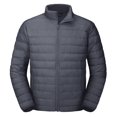 thumbnail image 1 of TACVASEN Men's Lightweight Puffer Jackets Warm Winter Coats Water Repellent Windproof Jacket Dark Gray S, 1 of 8