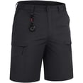 thumbnail image 1 of TACVASEN Men's Quick Dry Hiking Shorts Cargo Work Shorts Outdoor Summer Shorts Black 30, 1 of 6
