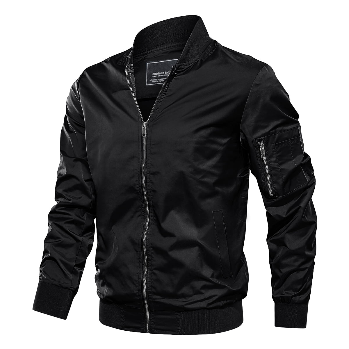 winter jacket security officer bomber jacket