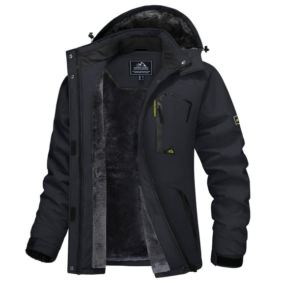 TACVASEN Women's Winter Jackets Ski Waterproof Windproof Warm Coats Thermal Outdoor Thick Jacket Multi-Pockets Hooded Hiking Camping Snowboarding Snow Casual Jacket