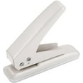 thumbnail image 1 of TACYKIBD Single Hole Puncher Handheld 1/4 Inches Hole Punch, 20 Sheet Paper Punch Capacity Metal Hole Puncher with Skid-Resistant Base for Paper, Chipboard, Art Project, Ivory White, 1 of 14