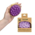 thumbnail image 1 of TADA Beauty - Scalp Massager Hair Shampoo Brush Shower Soft Silicone Scalp Scrubber - Lavender, 1 of 5