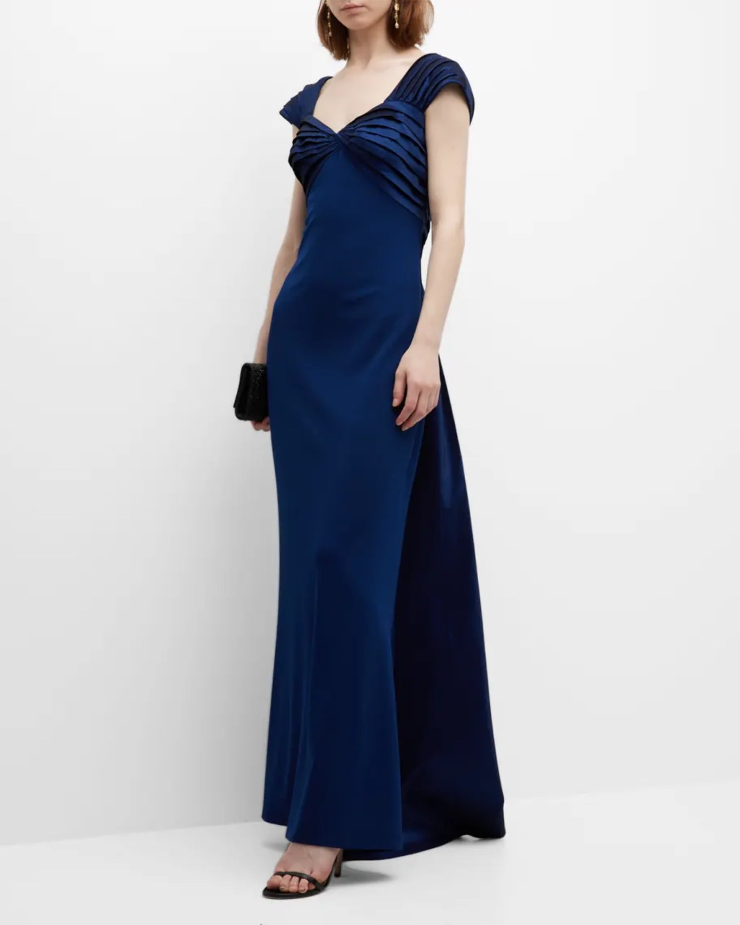 TADASHI high-split gown