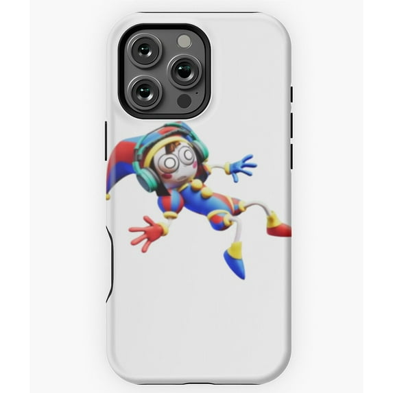 TADC Pomni Music Digital Circus Fan Phone Case for iPhone 16 15 14 13 12 11 Pro Max