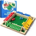 thumbnail image 1 of TAETOE Shut The Box Game Wooden with Dice, 2-4 Player Math Strategy Game for Adults Kids - Close The Box Board Number Learning Activity, Family Travel Pub Games, 1 of 7