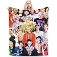 thumbnail image 1 of TAEYANG Blanket Soft and Comfortable Warm Fleece TAEYANG Throw Blankets Beach blanket Decoration Gift for Decor Living room dormitory Picnic Yoga Sofa Bed Camping Travel All Season, 1 of 1