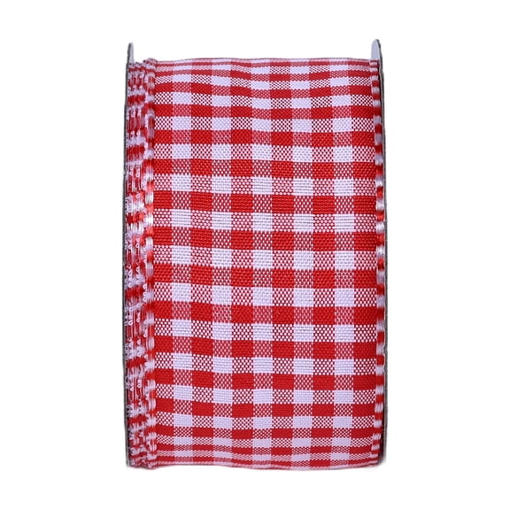 Hello Hobby 1.5" Red Gingham Ribbon, 3 Yards