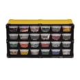 thumbnail image 1 of TAFCO 24-Compartment Small Parts Organizer, Yellow, 1 of 3