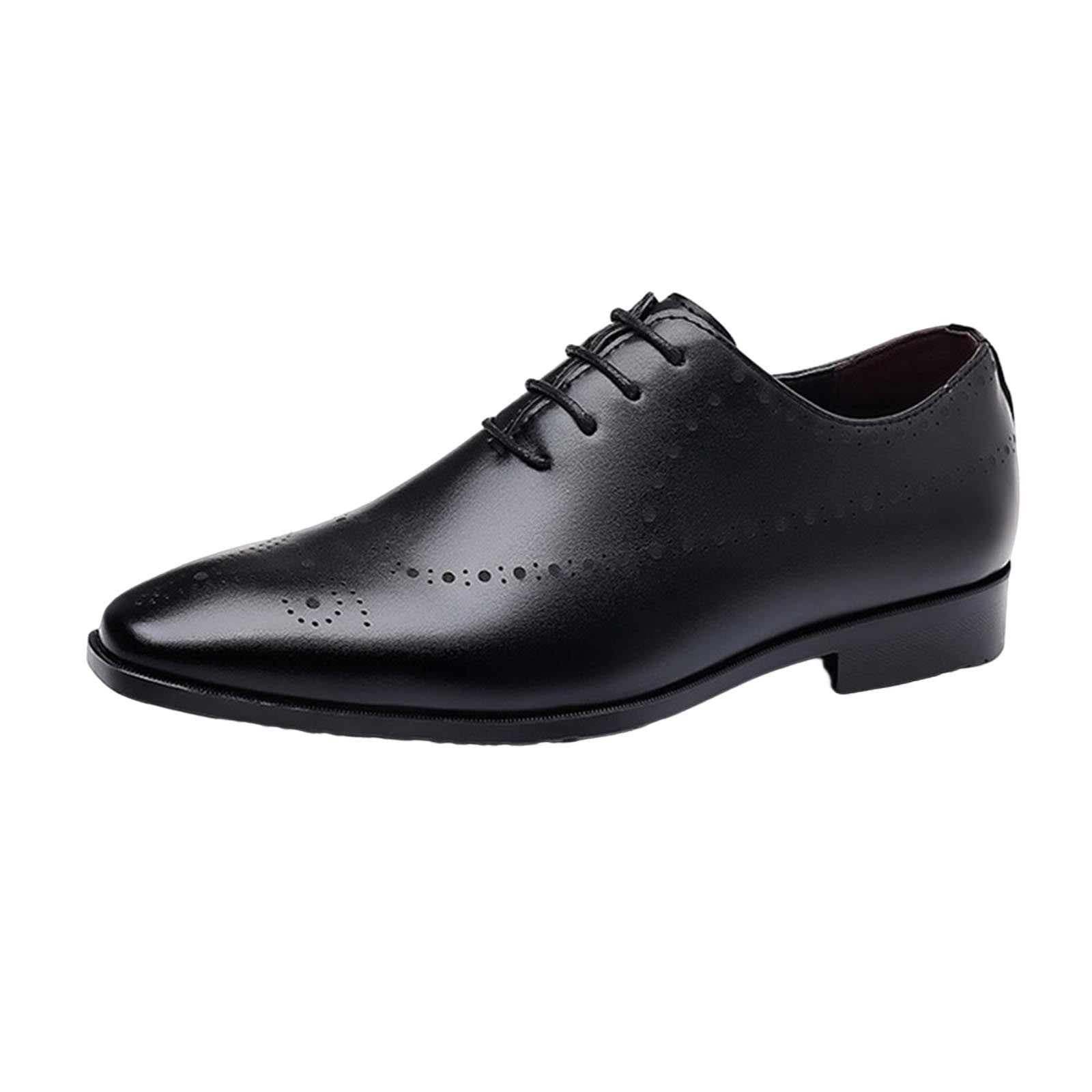 Xfvqtps Mens Dress Shoes British Style Hollow Out Pointy Toe Lace up Fashion Classic Formal Business Casual Comfy Leather Shoes Black, Men's, Size: 9 Xfvqtps Mens Dress Shoes British Style Hollow Out Pointy Toe Lace up Fashion Classic Formal Business Casual Comfy Leather Shoes Black, Men's, Size: 9