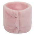 thumbnail image 1 of Xfvqtps Unisex Loop Scarf for Mens and Womens Plush Fuzzy Necks Warmer Cozy Soft Comfortable Thickened Windproof Coldproof Warm Winter Neck Gaiters Pink, 1 of 8