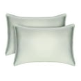 thumbnail image 1 of TAFTS Bamboo Pillowcases, 2-Pack, Standard Size - 100% Pure Bamboo Viscose Pillow Case - 400TC Bamboo Pillowcases -Silk Feel, Cooling, Anti-Static (Sage Green), 1 of 1