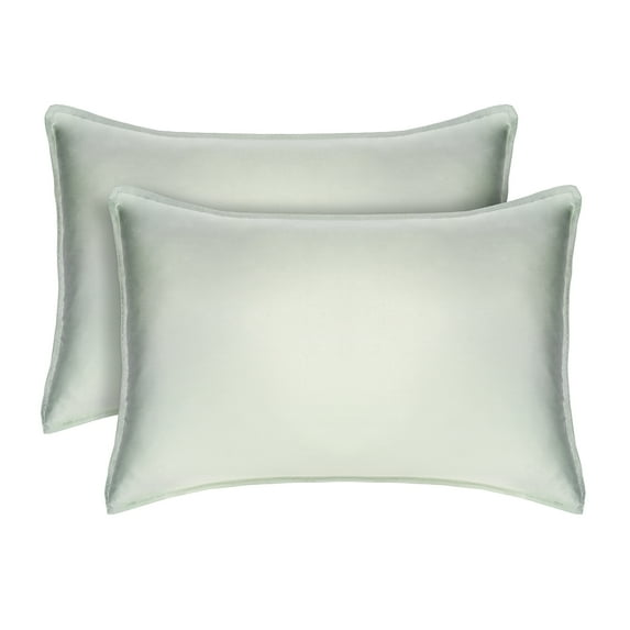 TAFTS Bamboo Pillowcases, 2-Pack, Standard Size - 100% Pure Bamboo Viscose Pillow Case - 400TC Bamboo Pillowcases -Silk Feel, Cooling, Anti-Static (Sage Green)