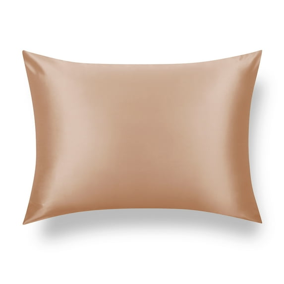 TAFTS Silk Pillowcase 22 Momme 100% Pure Mulberry Silk Pillowcase for Hair and Skin, Both Sides Grade 6A Long Fiber Natural Silk Pillow Case, Concealed Zipper, King, Rose Gold