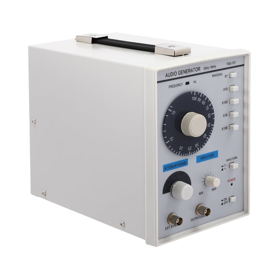 TAG-110 High Precision Function Signal Generator, 10Hz-1MHz Adjustable Low Frequency Audio Waveform Generator, AC 110V Professional Upgrade Version