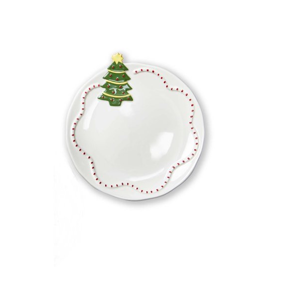 TAG Appetizer Plate - Holiday Cheer, Christmas Tree (G20589B)