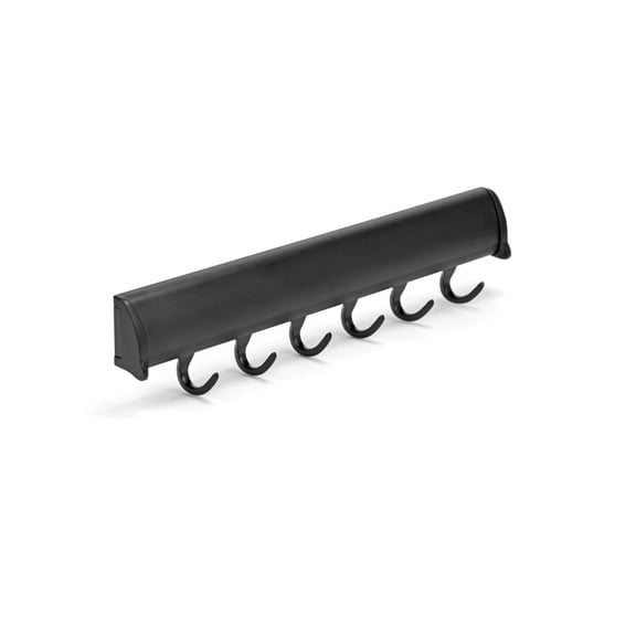 TAG Hardware Designer 5-Hook Telescopic Valet Belt Rack