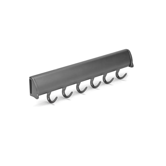 TAG Hardware Designer 5-Hook Telescopic Valet Belt Rack
