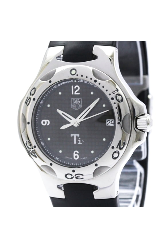 Pre-Owned TAG HEUER Kirium Titanium Rubber Quartz Mens Watch WL1180 ()